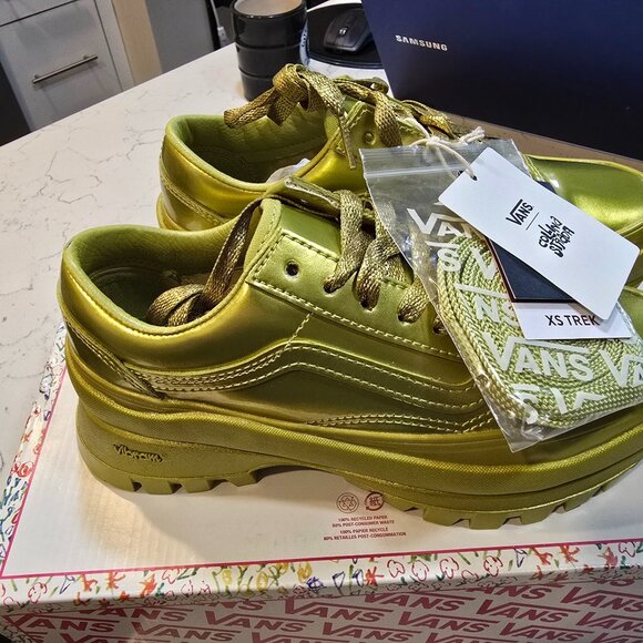 Vans Old Skool Vibram Collina Strada Citronelle Women's Size 7 NEW RARE HTF - Picture 1 of 16